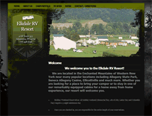 Tablet Screenshot of elkdalervresort.com